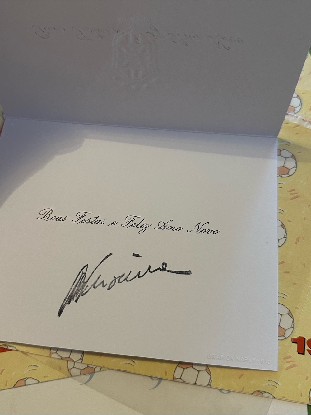 FIFA Soccer Memorabilia – Dick Howard Archive 40 Letters & Cards (1971–2011 - Picture 12 of 14